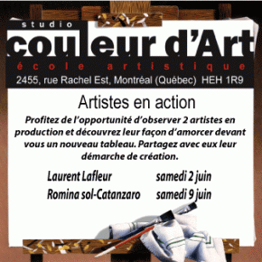 ARTISTES EN ACTION ARTISTES EN ACTION